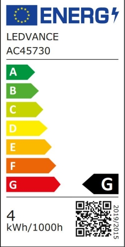 Energieeffizienzklasse: G