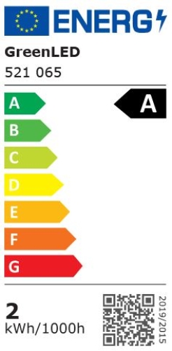 energy efficiency class: A