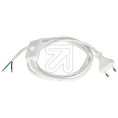 MPF<br>Euro connection cable, H03 VVH2-F, 2 x 0.75², 2 m, with switch white (Replacement item for 022910)<br>-Price for 5 pcs.<br>Article-No: 431807PFL