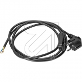 EGB<br>connection cable with intermediate switch black 1.8m H05VV-F3x0.75mm²<br>Article-No: 026010