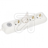 Panasonic<br>4-way power strip 3m ws with switch WLTA04432WH-EU1<br>Article-No: 044480