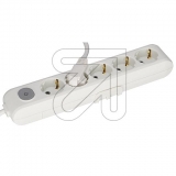 Panasonic<br>5-way power strip 1.5m white with switch WLTA04512WH-EU1<br>Article-No: 044565