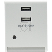 REV RITTER GMBH<br>LED-Nachtlicht 0020810102 mit integriertem USB 2.0 Ladegerät<br>Artikel-Nr: 067380