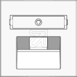 Panasonic<br>Karre 55 Zentralscheibe mit Schriftfeld 1xUAE weiß WDTR04201WH-EU1<br>Artikel-Nr: 076220