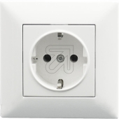EGB<br>Meridian standard combination socket with 1-way frame<br>Article-No: 077185