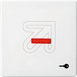 KleinWippe mit roter Kalotte und Symbol Schlüssel K552520TR/04BB (alternativ: weiße Kalotte)
