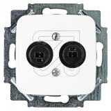 Klein<br>Loudspeaker socket pure white K2147U/14<br>Article-No: 090630
