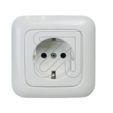 Klein<br>SI single socket white KEUJKS/12<br>-Price for 10 pcs.<br>Article-No: 090640