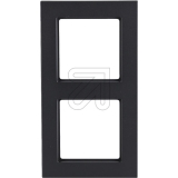 JUNG<br>double frame graphite black matt A 5582 BF SWM<br>Article-No: 097385