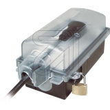 inter Bär<br>Lockable external socket 9015-002.01 for angled plugs<br>Article-No: 105310