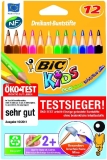 BIC<br>Coloured pencil Ecolution 12pcs kids triangular blister 8297359<br>Article-No: 3086124001632