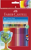 Faber Castell<br>Farbstifte Grip Normal 36er Pappetui 112442<br>Artikel-Nr: 4005401124429