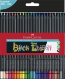 Faber Castell<br>Farbstifte Black Edition 3kant 24er-Schachtel 116424<br>Artikel-Nr: 4005401164241