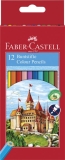 Faber Castell<br>Farbstifte Castle 12er- Pappetui Burgmotiv 120112<br>Artikel-Nr: 7891360580089