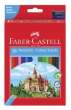 Faber Castell<br>Farbstifte 6-kant ECO dicke Mine 36er Pappetui 120136<br>Artikel-Nr: 7891360580041