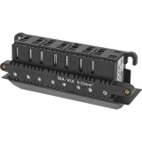 KELECTRIC<br>Three-phase meter plug-in terminal connection below, 63A, 4-pin. 3P N<br>Article-No: 114715