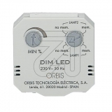 ORBIS Schaltungstechnik<br>Dimmaktor UP DIM LED OB200009<br>Artikel-Nr: 118095