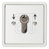 Kaiser Nienhaus GmbH<br>Key switch alu UP 322200 2-sided<br>Article-No: 119860