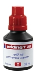 Edding<br>Refill ink T25 red T25-002<br>-Price for 0.0300 liter<br>Article-No: 4004764023875