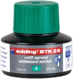 Edding<br>Refill ink BTK25 for whiteboard marker green BTK25-004<br>-Price for 0.0250 liter<br>Article-No: 4004764780211