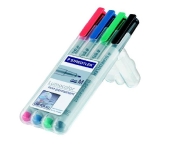 Staedtler<br>Lumocolor Folienschreiber mittel Wl 315Wp4 4Er Et 315WP4<br>Artikel-Nr: 4007817309278