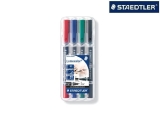 Staedtler<br>Lumocolor Duo Permanent Marker 4Farben 348 SWP4<br>Artikel-Nr: 4007817348147