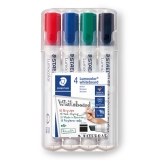 Staedtler<br>White-Board-Marker 351 4-Er Etui Rundspitze 351 WP4<br>Artikel-Nr: 4007817328934