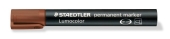 Staedtler<br>Universal-Marker 352 braun Rundspitze Lumocolor 352-7<br>-Preis für 10 Stück<br>Artikel-Nr: 4007817321614