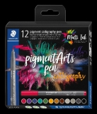 Staedtler<br>Pigmentliner Calligraphy 12er Feinschreiber 375 375 C12<br>Artikel-Nr: 4007817098905