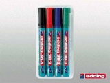 Edding<br>Flipchart Marker Capp-Off 383 4Er-Etui 383-4S<br>Artikel-Nr: 4004764013784