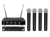 OMNITRONIC<br>UHF-E4 Wireless Mic System 823.6/826.1/828.6/831.1MHz<br>Article-No: 13063326