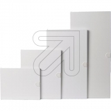 EGB<br>Plastic door for 3-row distributor, white<br>Article-No: 131155