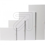 EGB<br>Plastic door for 4-row distributor, white<br>Article-No: 131160