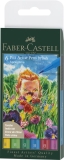 Faber Castell<br>Pitt Artist Pen Brush 6er Etui Springtime 167177<br>Artikel-Nr: 4005401671770