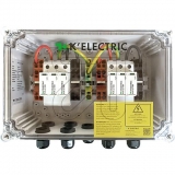 KELECTRIC<br>Generatoranschlusskasten GAK2x2/T1 + T2 1100V<br>Artikel-Nr: 134305