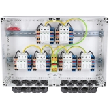 KELECTRIC<br>Generatoranschlusskasten GAK 6x T1+T2, 1100V 12Strings, 6MPP, AP-Geh. IP65<br>Artikel-Nr: 134390