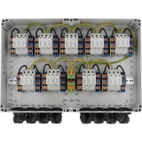 KELECTRIC<br>Generator connection box GAK 9x T1 T2, 1100V 18Strings, 9MPP, AP housing. IP65<br>Article-No: 134395
