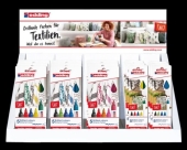 Edding<br>Textile Marker-Pen Sets sortiert im Display 52355<br>Artikel-Nr: 4057305017314