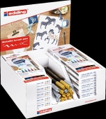 Edding<br>Pinselmaler Brushpen Dis 1340 Metallicfarben 27tlg 52529<br>Artikel-Nr: 4057305050014