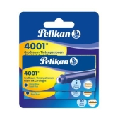Pelikan<br>Tinten-Patrone 4001GTP/5 Blister königsblau 330852<br>-Preis für 10 Stück<br>Artikel-Nr: 4012700330857