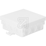EGB<br>Surface junction box 85x85x37mm pure white<br>-Price for 10 pcs.<br>Article-No: 141025