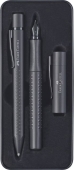 Faber Castell<br>Gift set Grip Edition fountain pen M and ballpoint pen black 201626<br>Article-No: 4005402016266