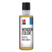MARABU<br>Fensterfarbe Fun&Fancy, 80ml, gold 04060 004 183<br>-Preis für 0.0800 Liter<br>Artikel-Nr: 4007751068354