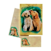 DFW<br>Briefpapier Kinder 10/10 Farben Hundewelpen 180350<br>Artikel-Nr: 4016182183505