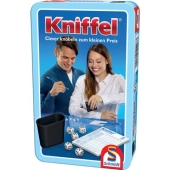 SCHMIDT<br>Game Kniffel in metal tin 51203<br>Article-No: 4001504512033