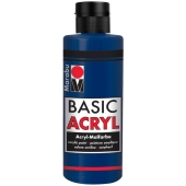 MARABU<br>Basic Acrylfarbe, 80ml, dunkelblau 12000 004 053<br>-Preis für 0.0800 Liter<br>Artikel-Nr: 4007751115218