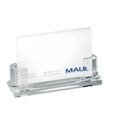 MAUL<br>Visitenkartenhalter Acryl glasklar 11x4,4x3,2cm für 35 Karten 19594 05<br>Artikel-Nr: 4002390026789