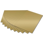 FOLIA<br>Photo cardboard, A4, 300g/m², shiny gold 614-5066<br>-Price for 10 pcs.<br>Article-No: 4001868614664
