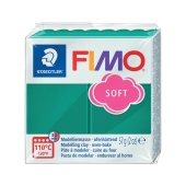 STAEDTLER<br>Modelliermasse FIMO® soft, 57 g, smaragd 8020-56<br>-Preis für 0.0570 kg<br>Artikel-Nr: 4006608809713