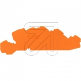 WAGO<br>Abschlussplatte orange 2005-7692<br>Artikel-Nr: 162180